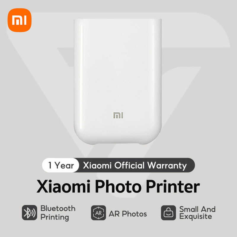 Xiaomi Portable Bluetooth Mini Photo Printer (Inkless Printing, AR ...