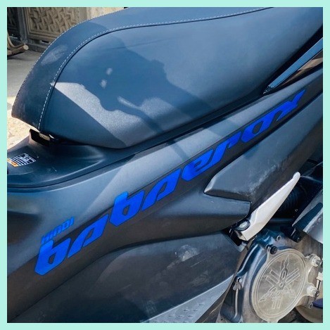 Hindi Babaerox Sticker - Cut out decals for Aerox V2 | Shopee Philippines