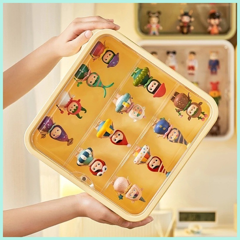 Popmart Wall Mounted Acrylic Display Rack Case Blind Storage Box ...