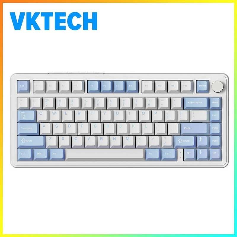 X85 Gaming 2.4Ghz RGB TriMode Wireless Keyboard Gasket Spring 5000Mah Para