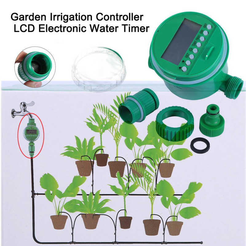 Micro Drip Irrigation System DIY Plant Flower Auto Water Sprinker Kit ...