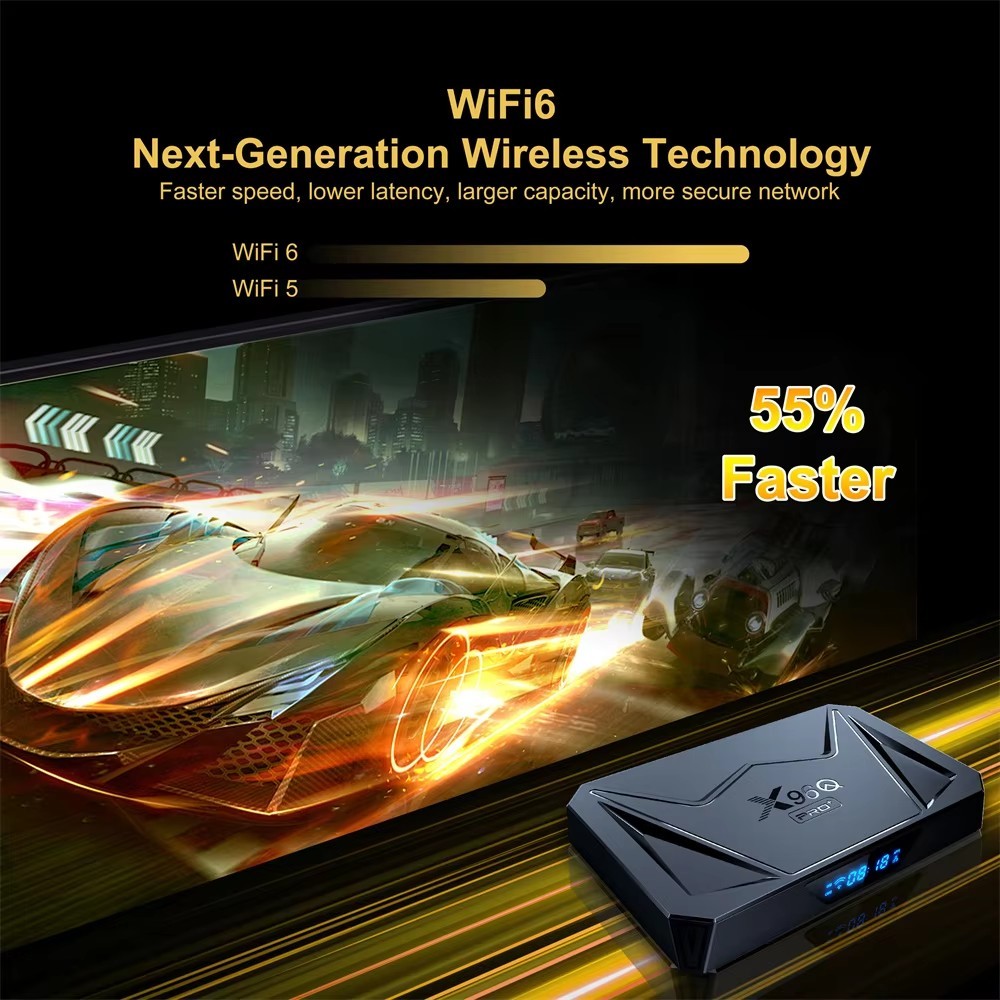 2024 Newest X96Q Pro Plus + Android 14.0 Tv Box 8K Allwinner H728 Octa ...