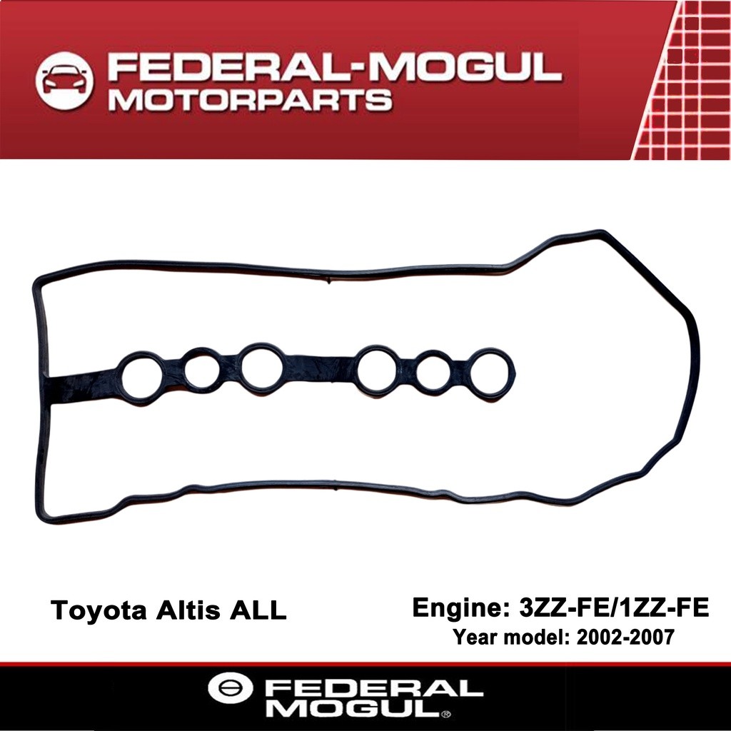 Federal Valve Cover Gasket for Toyota Altis ALL (engine 3ZZ - FE / 1ZZ ...