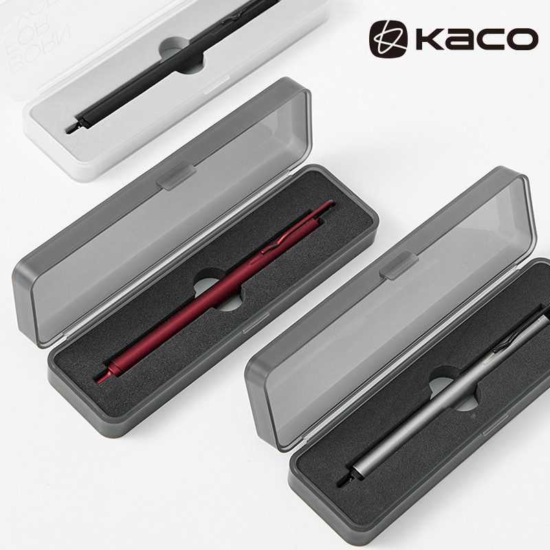 KACO Metal Gel Pen With Clip Business Sign Pens Refillable Fine Point 0 ...