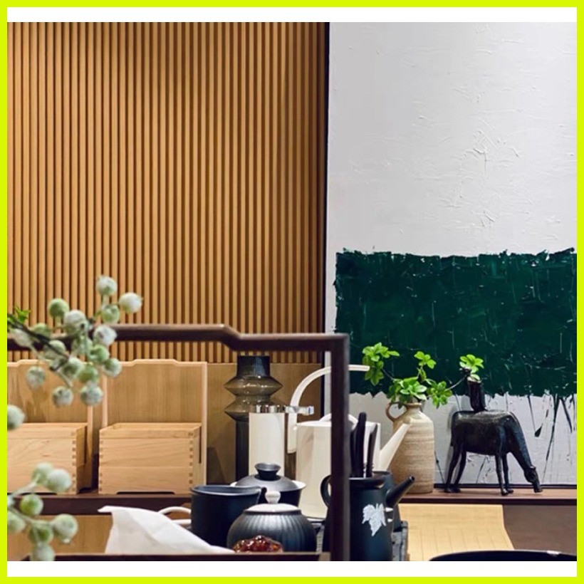 WPC flutted Panel Wood Cladding 100cm x 17cm 24mm thickness Waterproof