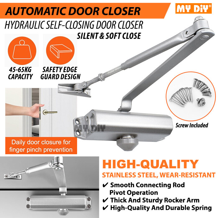 MYDIYHOMEDEPOT AUTOMATIC DOOR CLOSER HEAVY DUTY HYDRAULIC AUTOMATIC