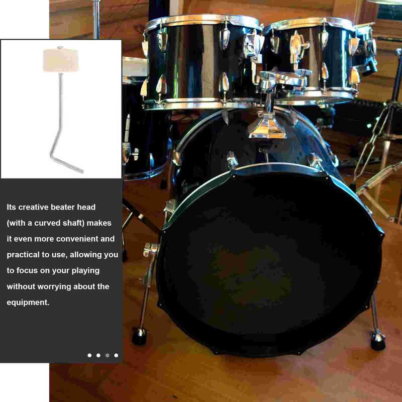 Drum Bass Trainer Kick Pedal Metal Weights Single Hammer Foot