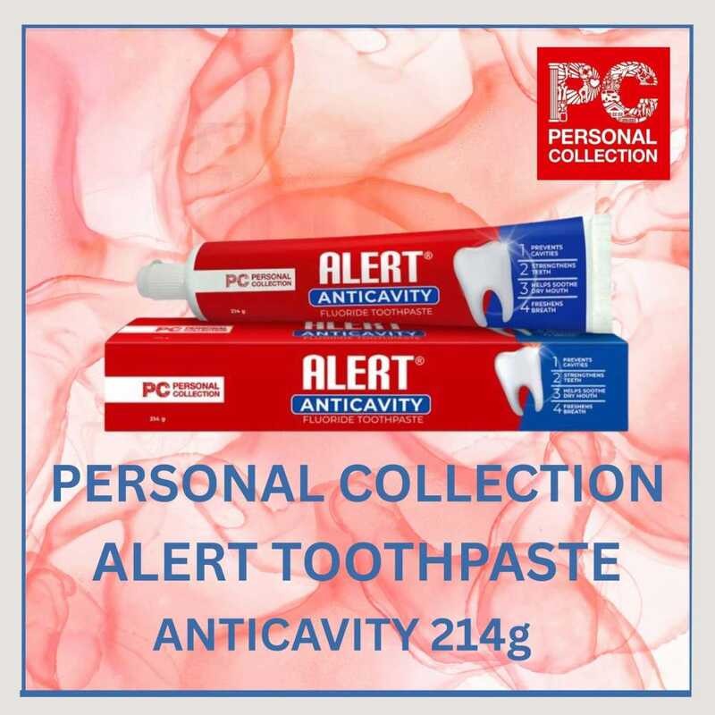 ALERT ANTICAVITY FLUORIDE TOOTHPASTE 214G (Gold) | Shopee Philippines