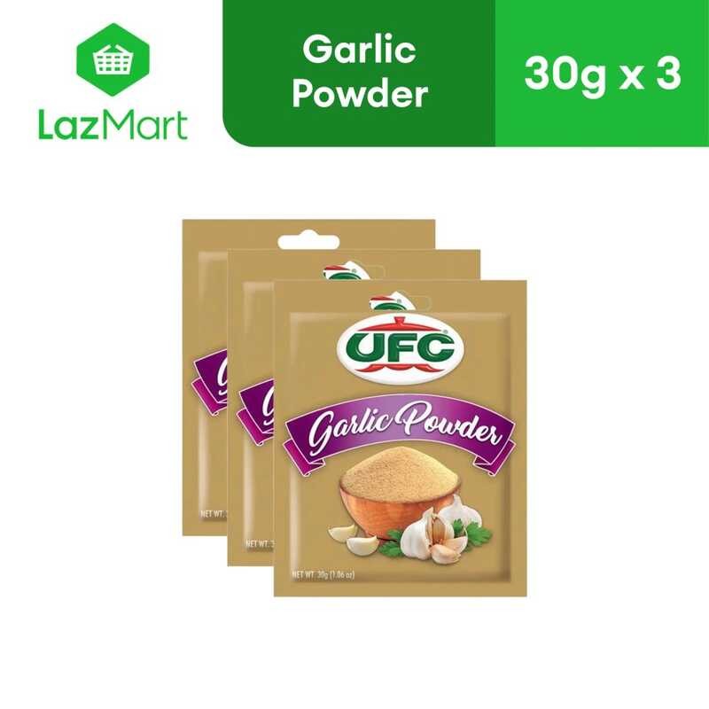 UFC Garlic Powder 30G - Pack Of 3 lyt | Shopee Philippines
