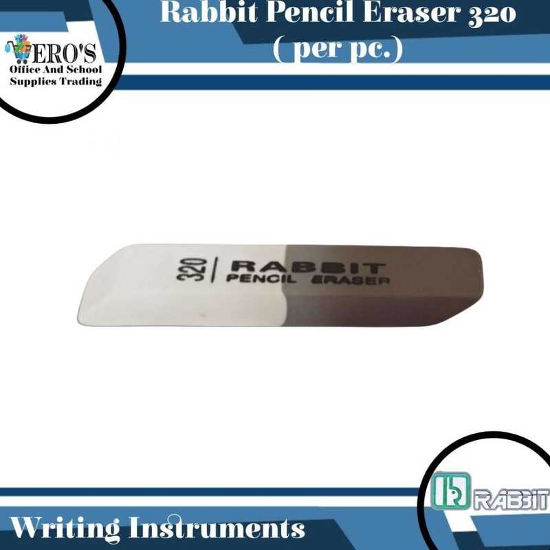 Rabbit Pencil Eraser 320 I SOLD PER PIECE Dfsd | Shopee Philippines