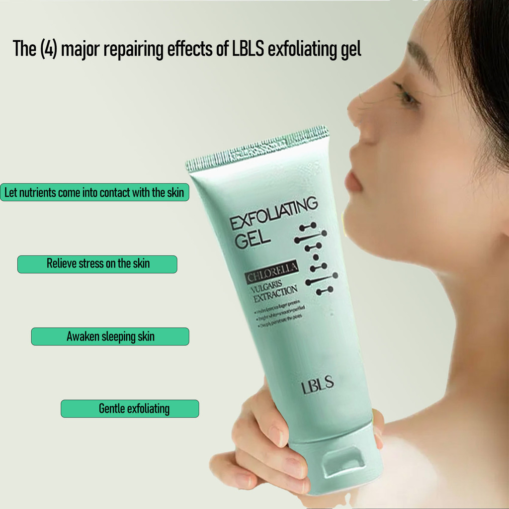 LBLS FDA Exfoliating Gel Scrub face＆body Natural Herbal Extracts ...