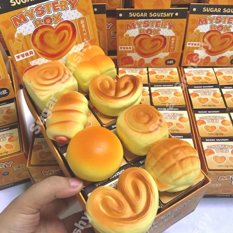 Sugar Squishy Bread Blind Box Single Box Slow Rising Squishy | Shopee ...