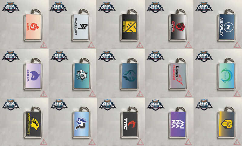 MPL PH KEYCHAIN - Blacklist, Execration, NXP Solid, Omg, BREN Esports ...