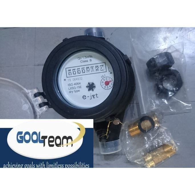 Water Meter Liter Meter Reading for Water Refilling Station 1/2 in ...