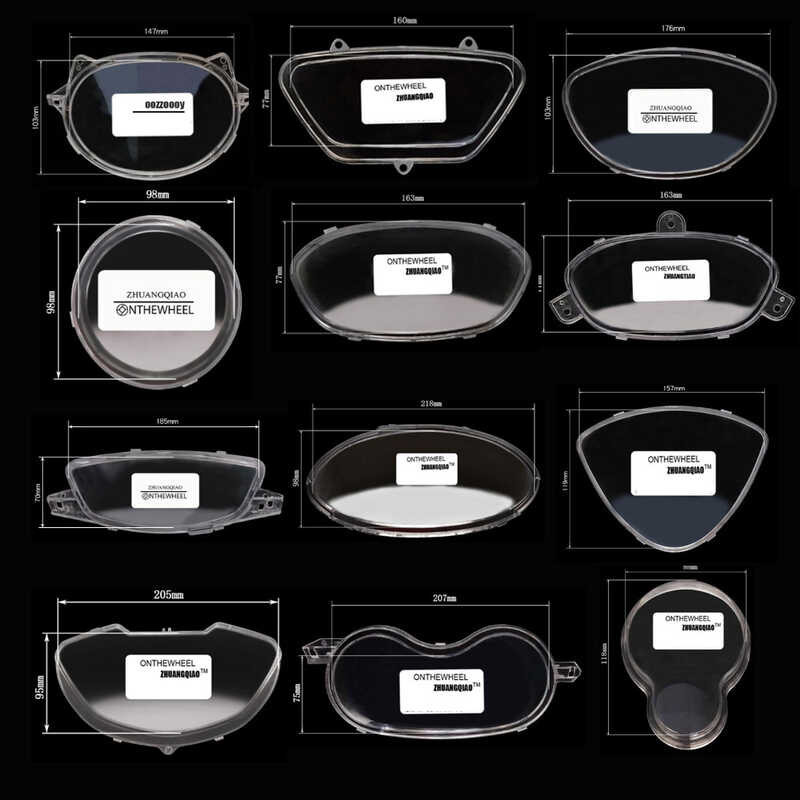 Motocross Moped Speedometer Tachometer Dashboard Instrument Glass ...