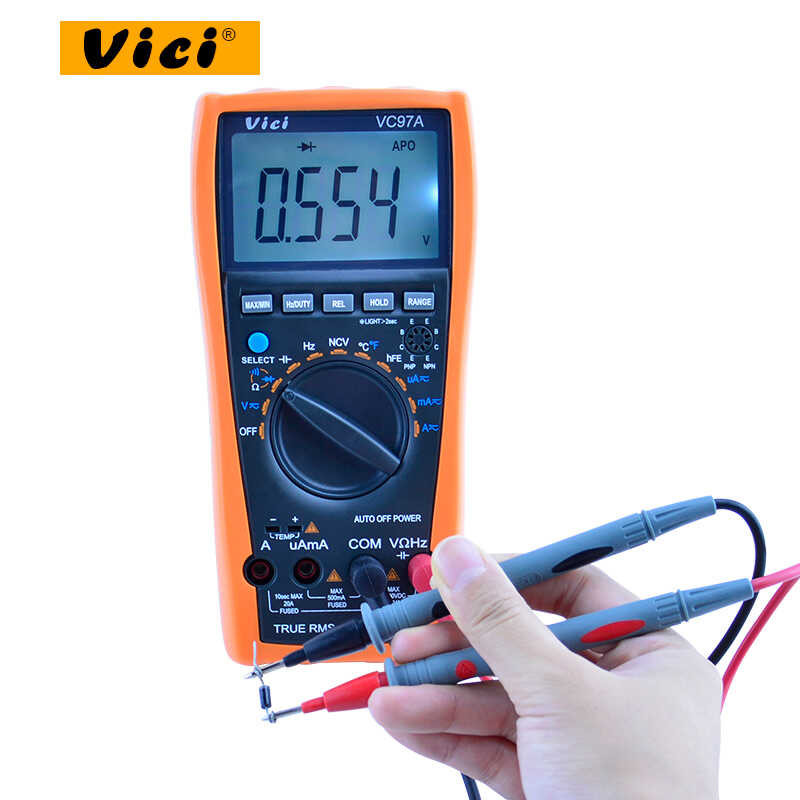 VICI VC97A digital multimeter voltmeter AC/DC voltage current