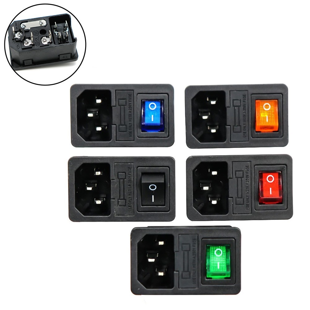 betterlife3.ph⚡10A 125V Power Outlet Inlet Modular Plug with 5 x 16AWG ...