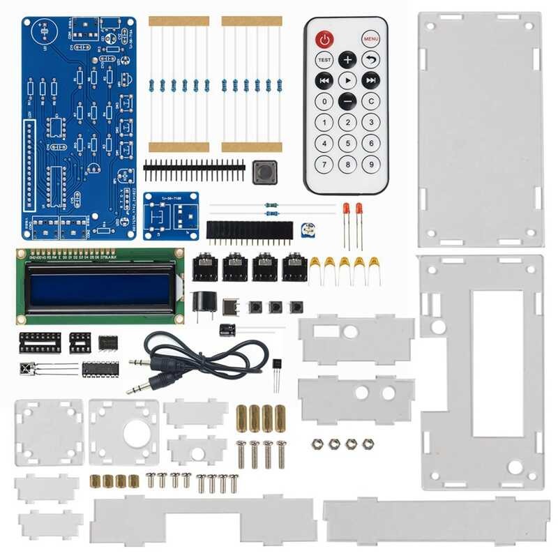 5V Morse DC Code Infrared Decoder Electronic DIY Kit Science Experiment ...