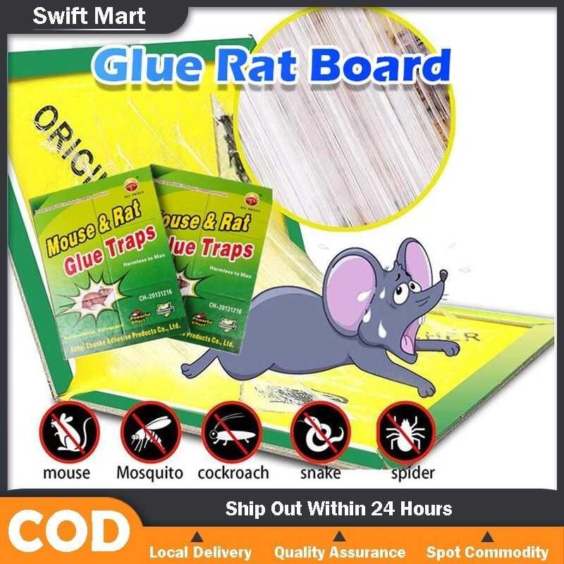 Trap Sticker Mice Board Rodent Expert Super Stick Mouse Rat Glue Traps ...