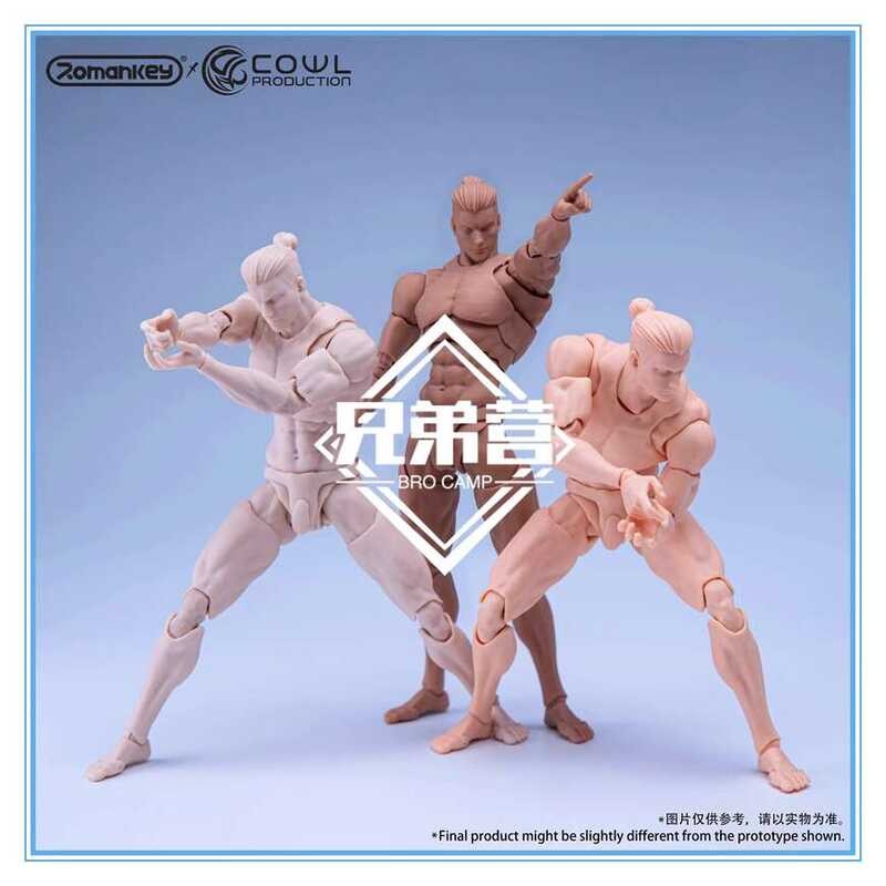 Romankey X COWL 1:12 Super Movable Male Body Figure Model | Shopee ...