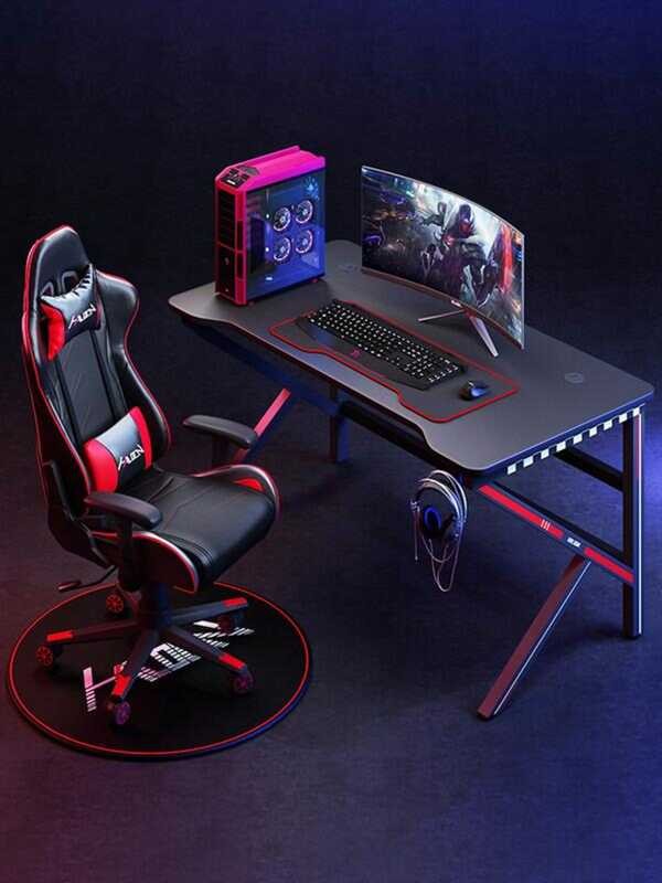 E-Sports Desktop Computer Home Desk Integrated Game E-Sports And Chair ...