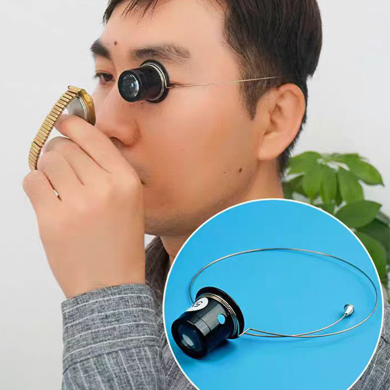 Watchmaker Magnifying Glass Watch Magnifier Watch Repair Loupe Tool 3X ...