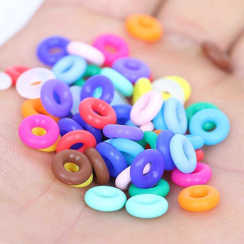 Anti-Slip Loop Fixed Positioning Silicone Elastic Rubber Ring Leather ...