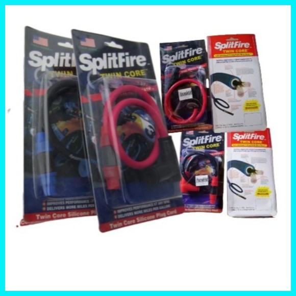 Split Fire Twin Core Spark Plug Cap With High Tension Wire(Splitfire ...