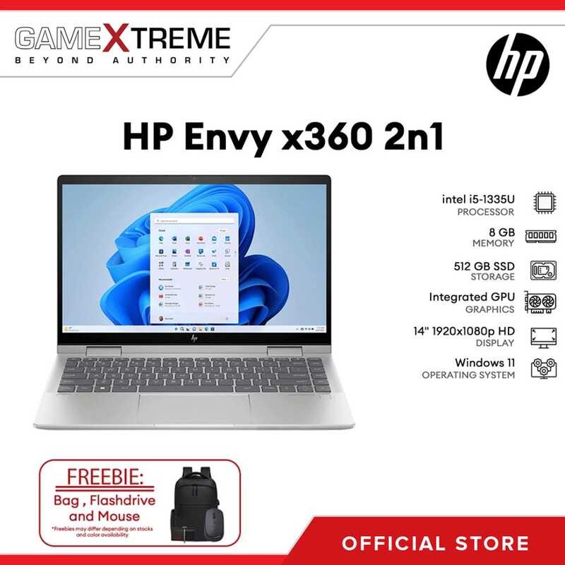 【Cod】Authentic Original HP Envy X360 2N1 14