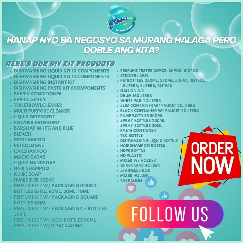 WOW! INSTAKIT Premium Dishwashing Liquid - 50 Liters Yield | Shopee ...