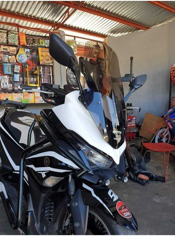 Mga ♚ Bahagian Para Sa Yamaha Aerox V1 V2 Visor Windshield Assembly