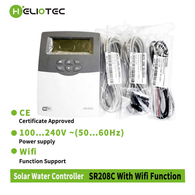 Water Controller Sr208c With Wifi Function For Split Solar Heater