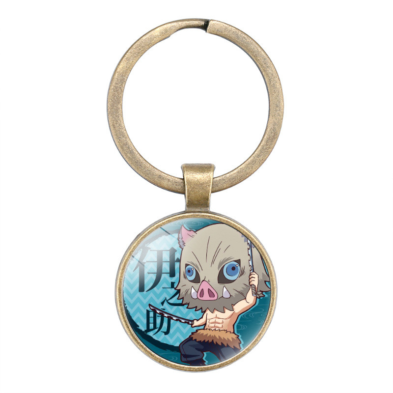 Slayer Demon High-quality Keychain Tanjiro Nezuko Cartoon Decor Stylish ...
