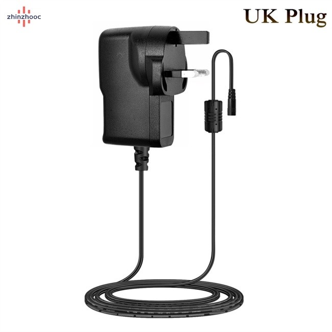 9V 2A AC/DC Wall Adapter Charger - 5.5mm Plug, Center Negative, For Keyboards & Pedals