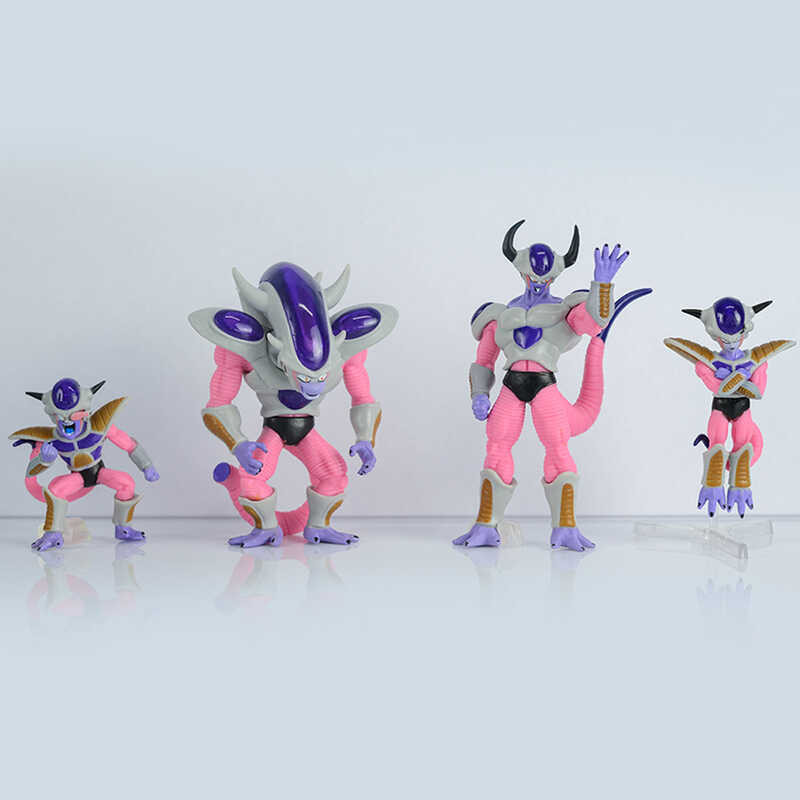 9 8Pcs/Set Dragon Ball Z Figures King Cold Frieza Figurine Anime DBZ ...