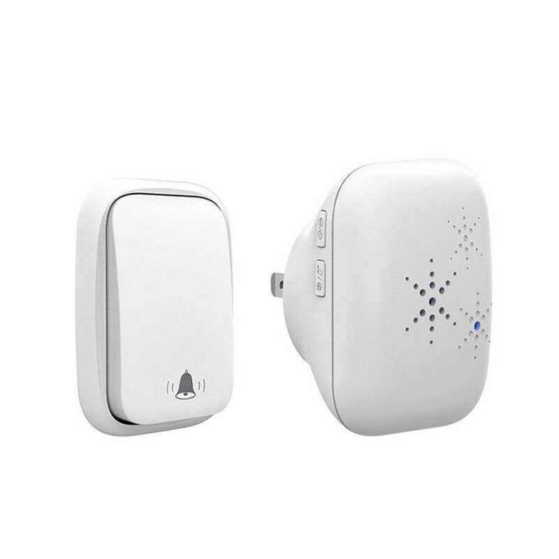 Doorbell Wireless Self-Powered Smart Door Bell With Chime Waterproof ...