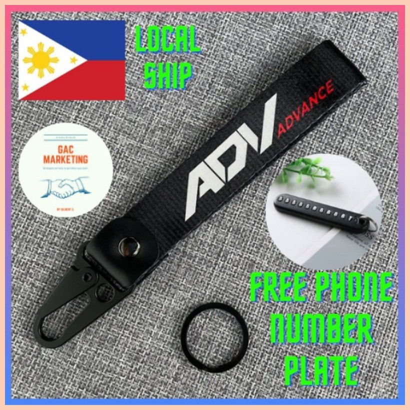 ♞Honda Adv160 Keychain Motorcycle Key Holder Adv 160 Keychain ...