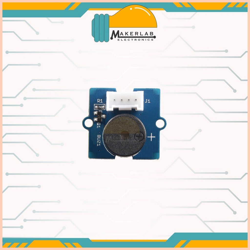 ⊕ Grove - Piezo Buzzer/Active Buzzer - Arduino, Raspberry Pi Compatible ...