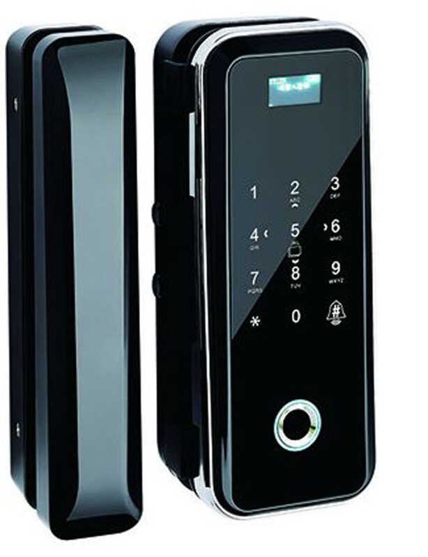Smart Glass Door Fingerprint Combination Lock E7d | Shopee Philippines