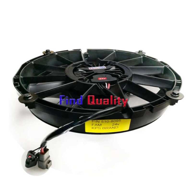 510-8095 Carter 320 Water Tank Electronic Radiator Fan Excavator 330GX ...
