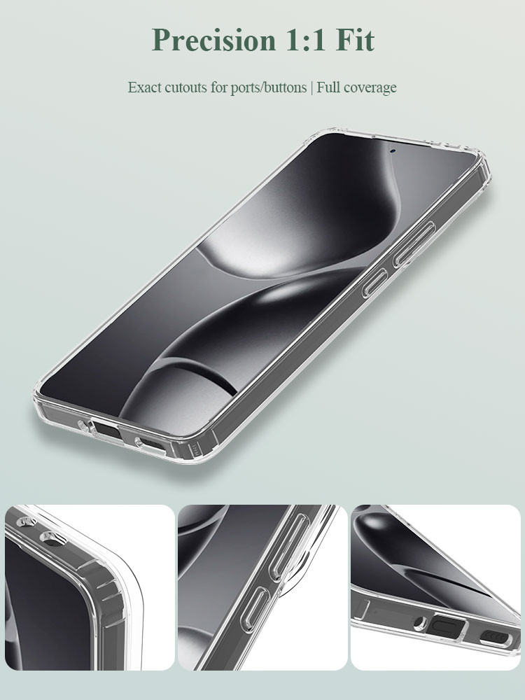 Crystal Clear Case Compatible With Xiaomi 15T Pro Case, Non-Yellowing - View #9