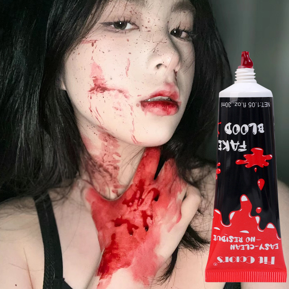 3 Colors Halloween Emulation Liquid Fake Blood - Prank Blood Cosplay ...