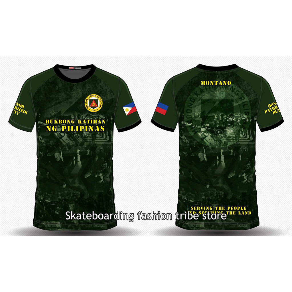 Army V3 Tactical T-shirt (Customizable) Free Custom Name POLO SHIRT T