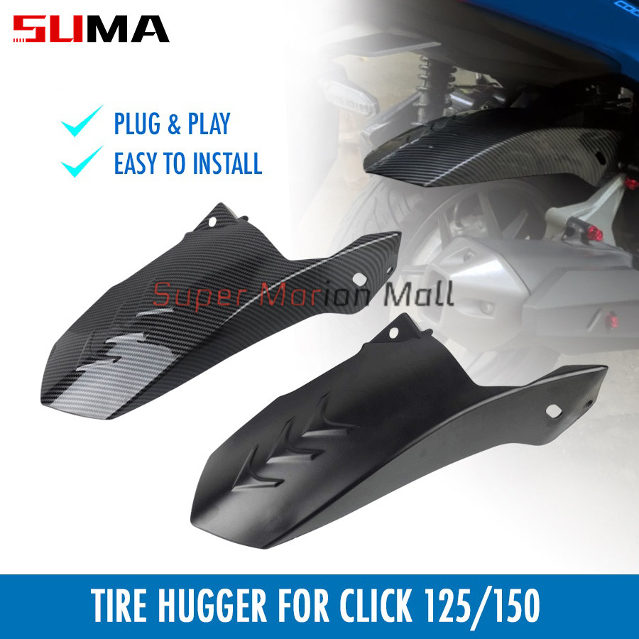 Mud Guard Honda Click 125i Tire Hugger v3/v2/v1 Mud Guard Honda Click