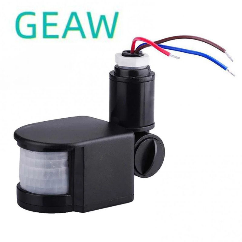 1PC LED Motion Sensor Saklar Lampu Sensor Movement 15 Meters AC110V ...