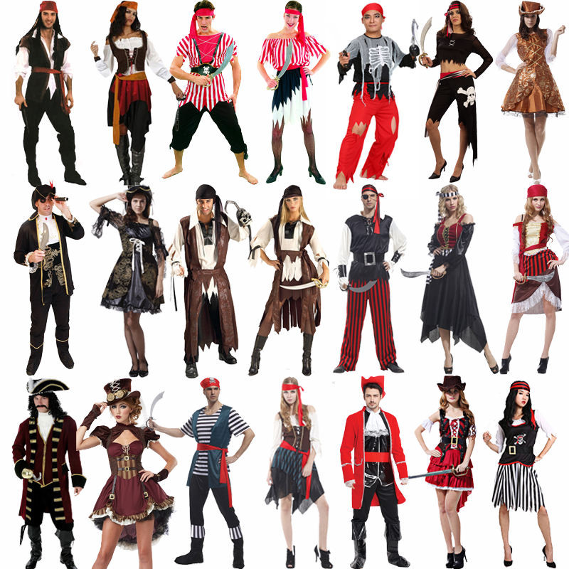 Cosplay Children's Day Adult Male Female Pirate Performance Costume