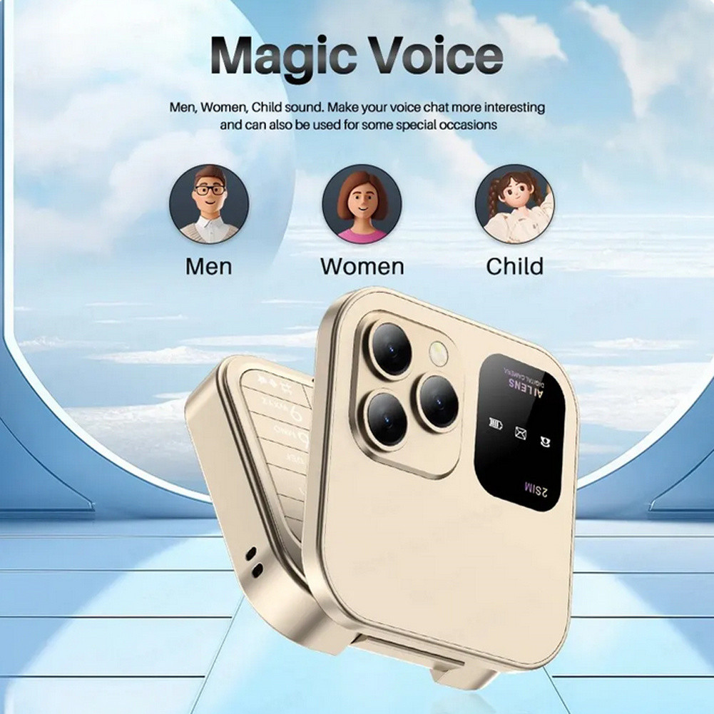 Small Foldable Mobile Phone Auto Call Record Speed Dial Dual 2G SIM ...