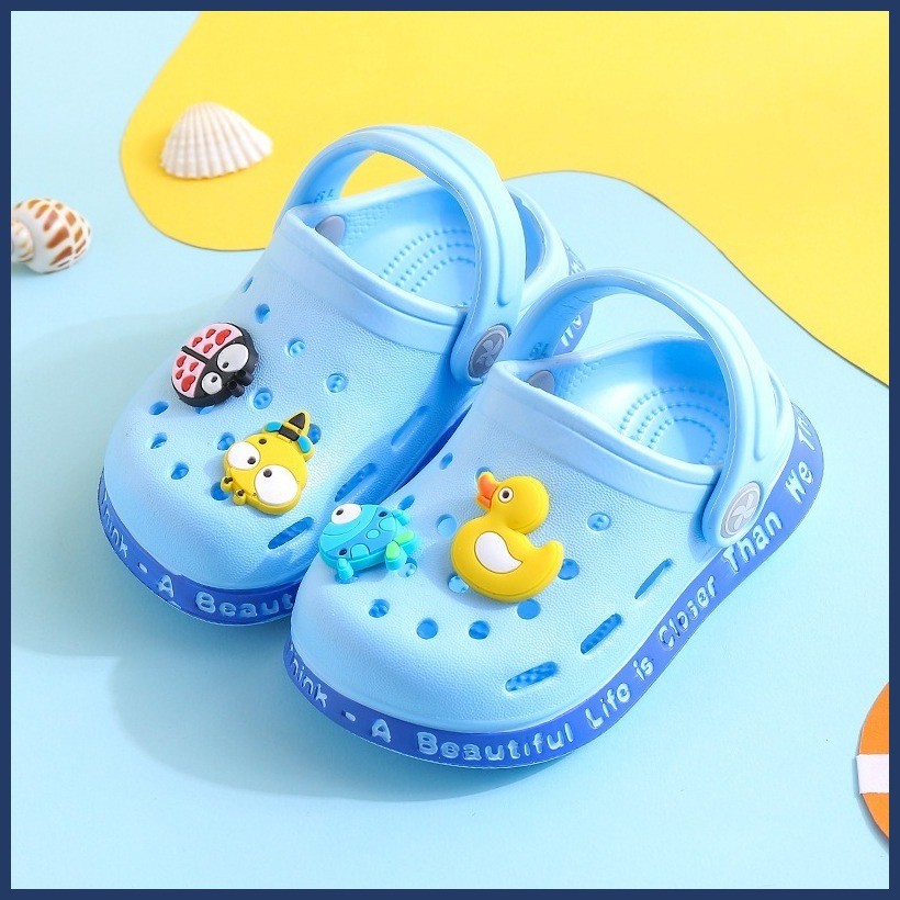 Summer baby sandals, non-slip soft-soled toddler shoes for 0-5olds boys ...
