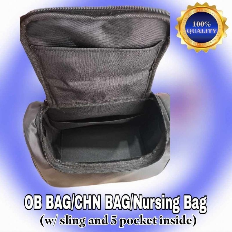 OB BAG/NURSING BAG/ MEDICAL BAG/ PHN BAG(OVAL DESIGN WITH SLING ...