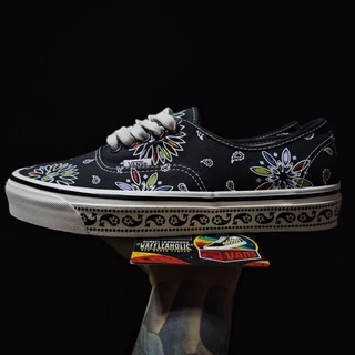 靴 VANS AUTHENTIC 44DX Anaheim PAISLEY 27.5 New Vans Authentic 44 DX PW Anaheim Factory Quilted Mix